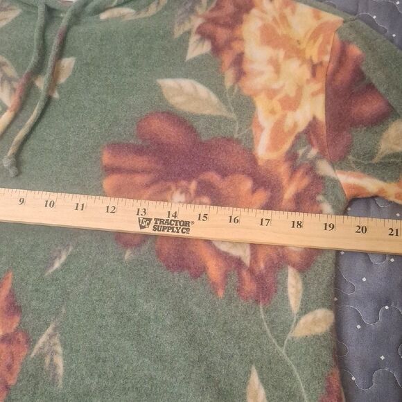 Exclusive One Floral Green Hoodie size medium - Picture 5 of 6